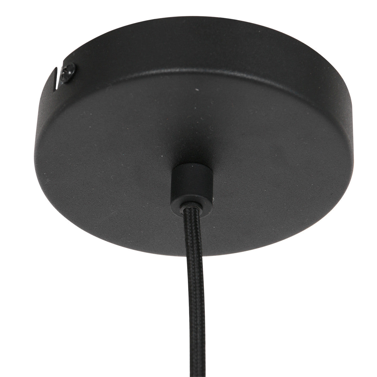 Lampada a sospensione in metallo Aurelia nero/oro