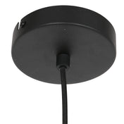 Lampada a sospensione in metallo Aurelia nero/oro