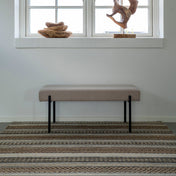 Tappeto in juta e lana Elara 160x230cm - Naturale