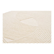 Tappeto di lana Eira 160x230cm – Avorio