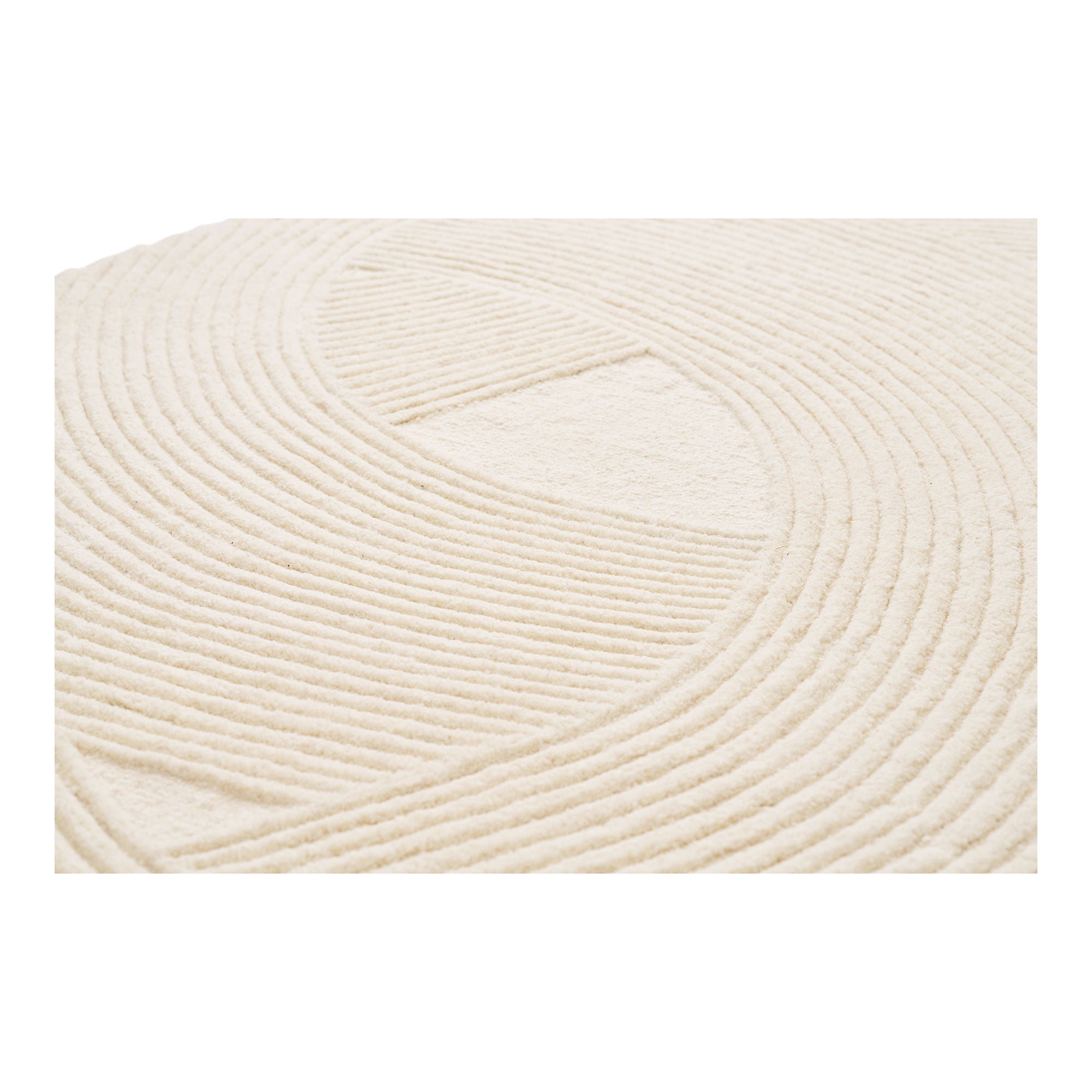 Tappeto di lana Eira 160x230cm – Avorio