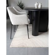 Tappeto di lana Aila 160x230cm – Marrone chiaro e avorio