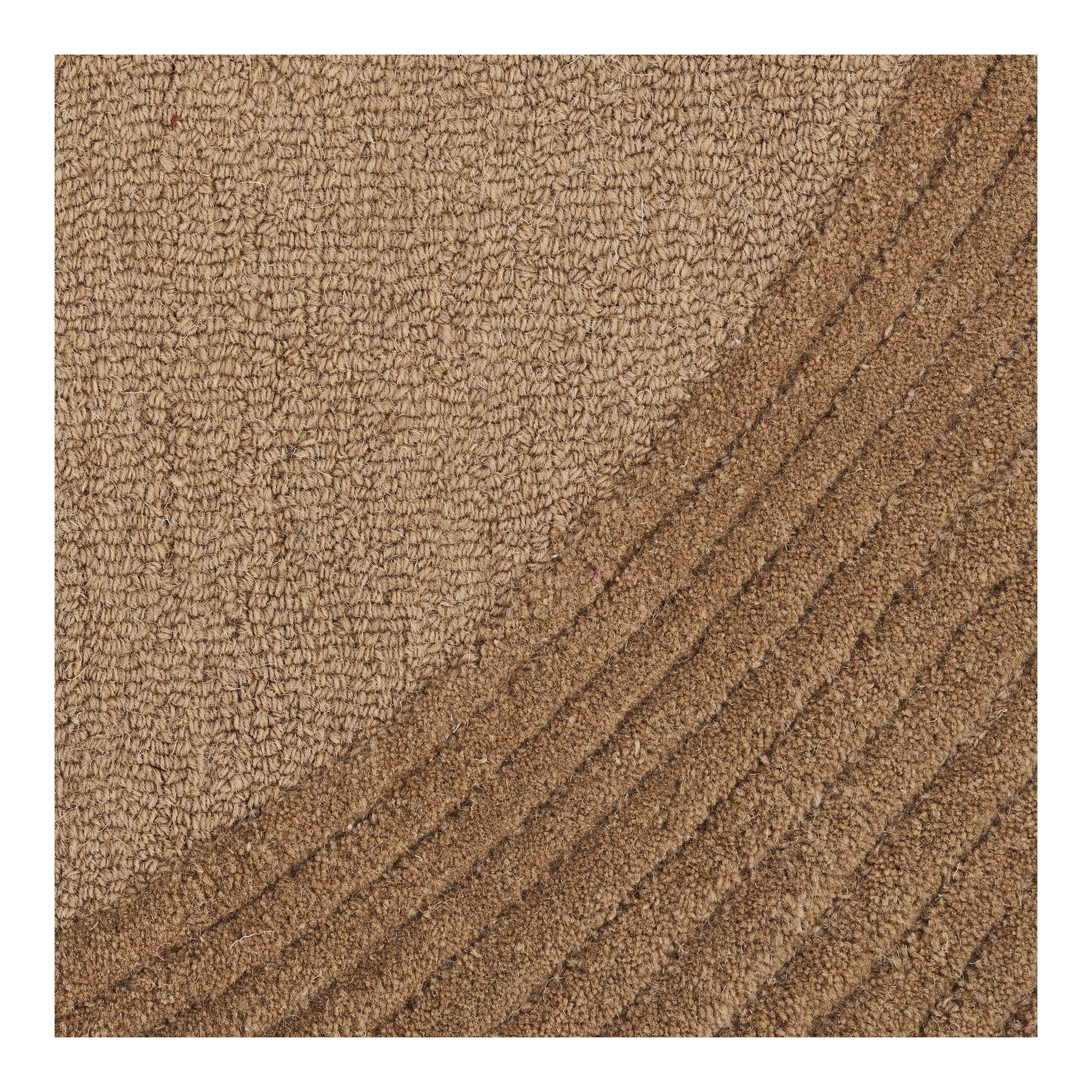Tappeto di lana Svala 160x230cm – Marrone