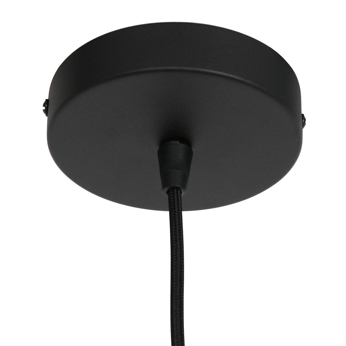 Lampada a sospensione Kairo in faggio/nero bambù