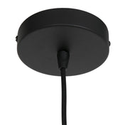 Lampada a sospensione Kairo in faggio/nero bambù