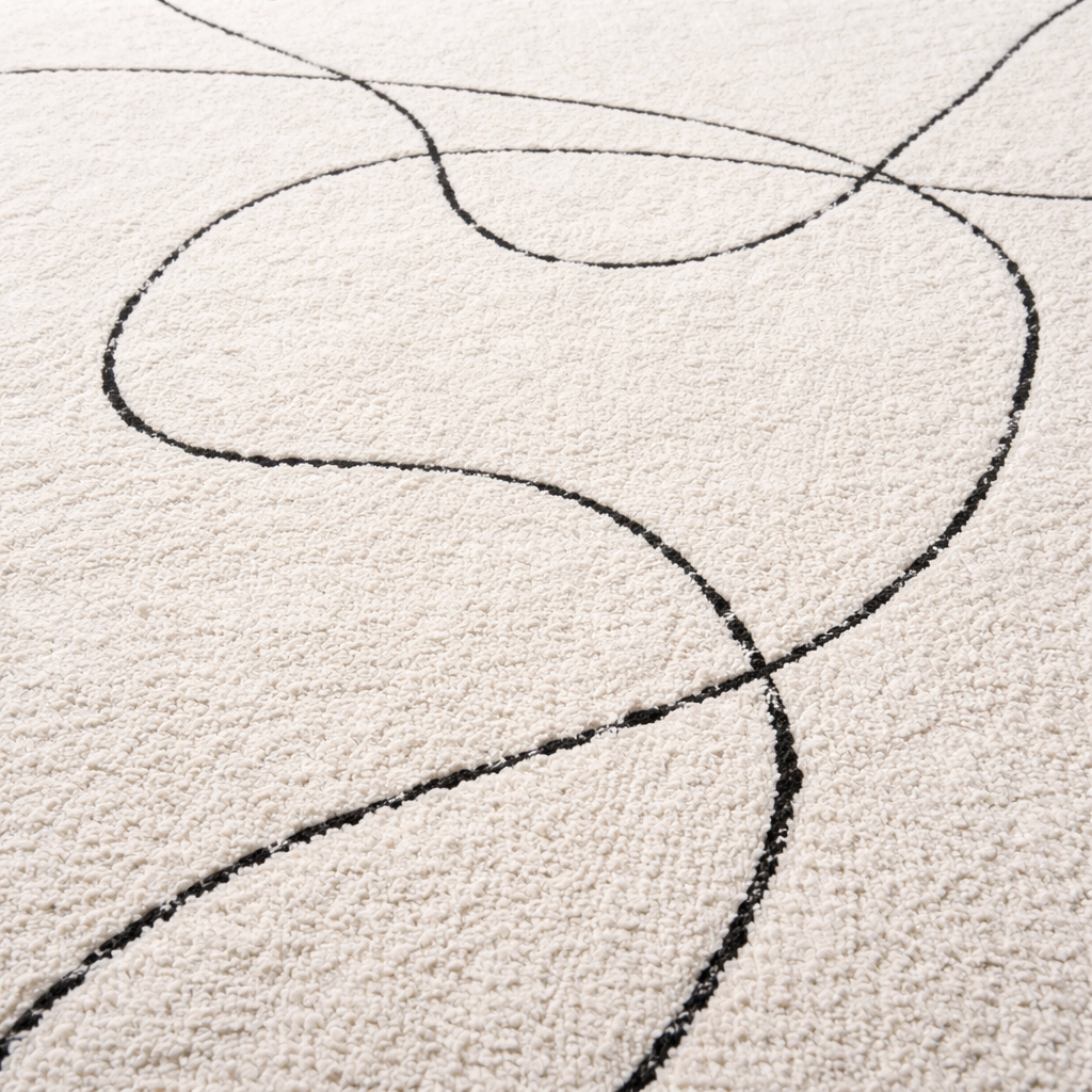 Tappeto di cotone Alina 160x230cm - Naturale