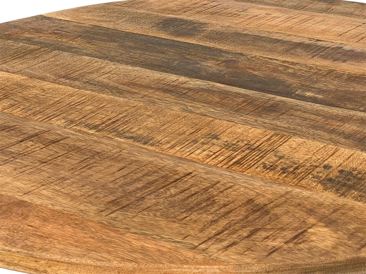 Tavolino laterale in legno di tabacco Lexara