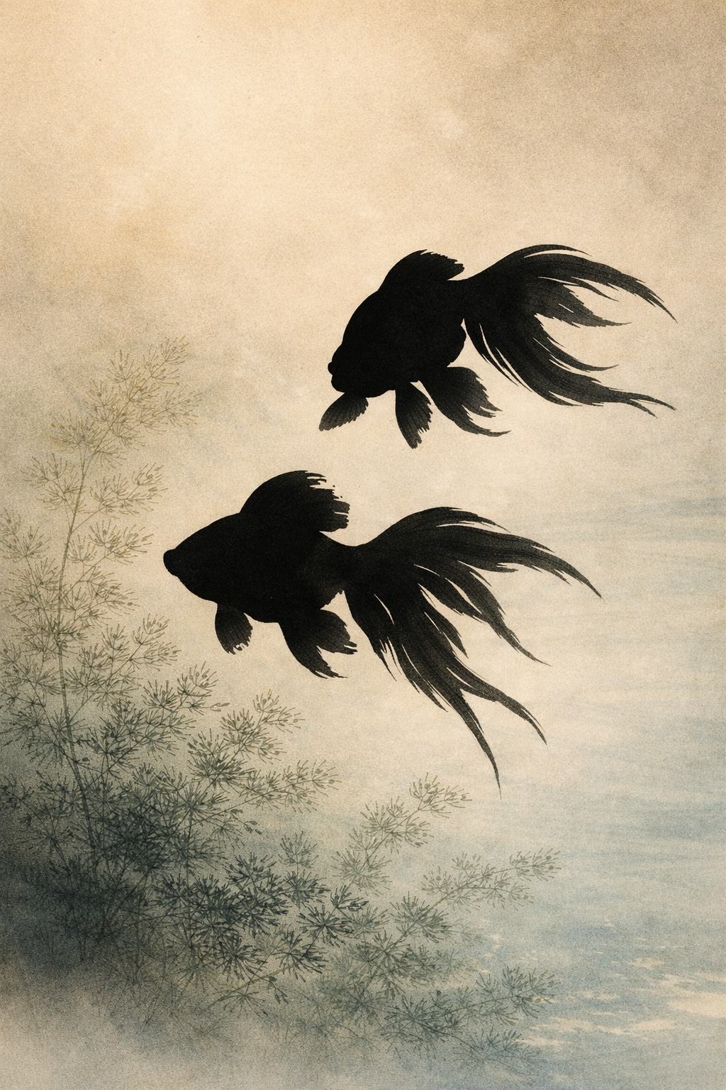 Schilderij preview aan de muur